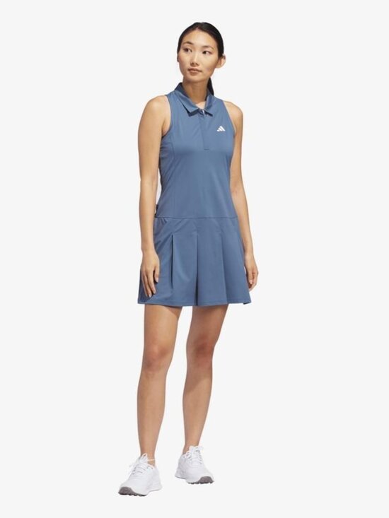 Adidas Ultimate365 Tour Pleated Dress, Blue, XS - Picture 1 of 1
